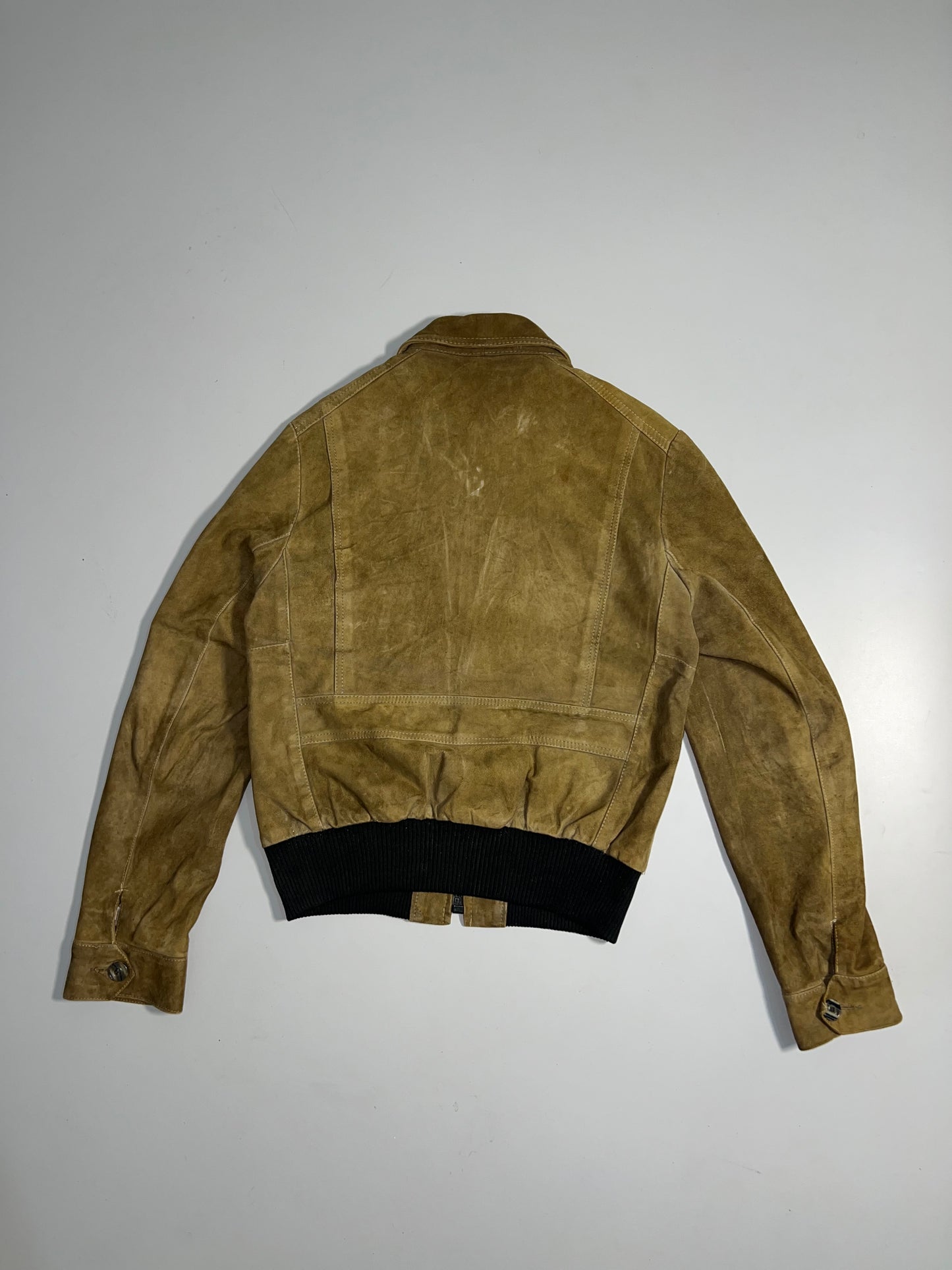 ZSuper Premium Original Sued Leather Jacket (RARE) (S/M)