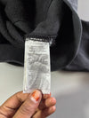 Polo Ralph Lauren Black Zip-Up Hoodie – Waffle Lined Hood | (L)