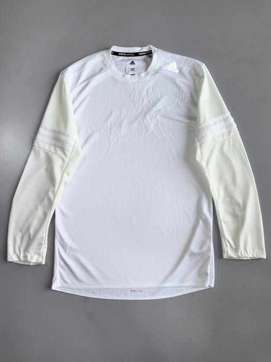 Vintage Adidas Running Climate-3 Full Sleeve T-shirt (M)