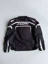 IXON Racing Technology Black Motorcycle Riding Jacket – Protective Biker Gear (PADDED) (L)