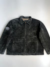 ZSuper Premium Original Sued Leather Jacket (3XL)