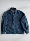 Jaguar Reversible Plaid & Navy Harrington Jacket (M/L)