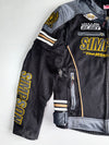 Vintage Simpson Race Products “The Winning Edge” Moto Mesh Jacket w/ Detachable Arm (M)