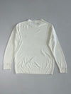 Polo Ralph Lauren Cream Crewneck Cotton Knit Sweater (S)