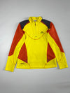 Eider | Yellow Orange Grid Fleece Half-Zip | (S)