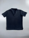 Timberland | Open-Collar Piqué Polo | Navy (L)