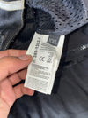 IXON Racing Technology Black & White Leather Moto Jacket Padded (L/XL)