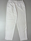 Lacoste Sport Zip-Ankle Track Pants – White (W:40) (L:31)