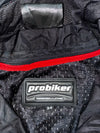 Probiker Women’s Black & Grey Textile Motorcycle Jacket Paded (XS)
