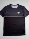 Nike Running Black Dri-Fit Tee with Reflective Logo (L)