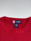 Chaps Red Ribbed Knit Sweater(2XL)