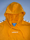 Adidas Originals Mustard Yellow Taped Trefoil Hoodie (XL)