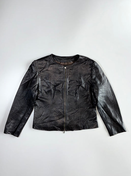 Identify Premium Original Leather Jacket (S)