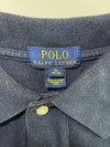 Polo Ralph Lauren Crest Embroidered Navy Polo Shirt (L)