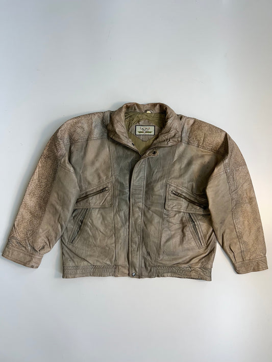 Super Premium Original Leather Jacket (XL)