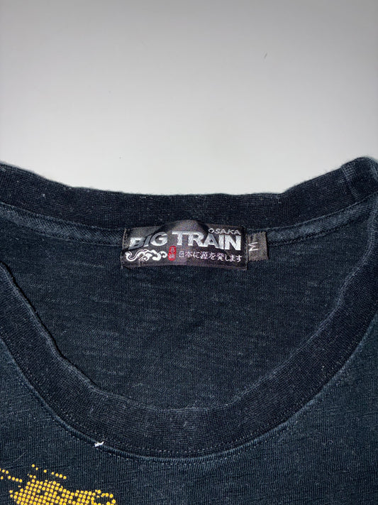 Big Train Osaka Samurai Rising Sun Graphic Long Sleeve Tee (M/L)