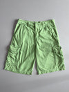 Quiksilver Green Cargo Shorts (W:33) (L:23)