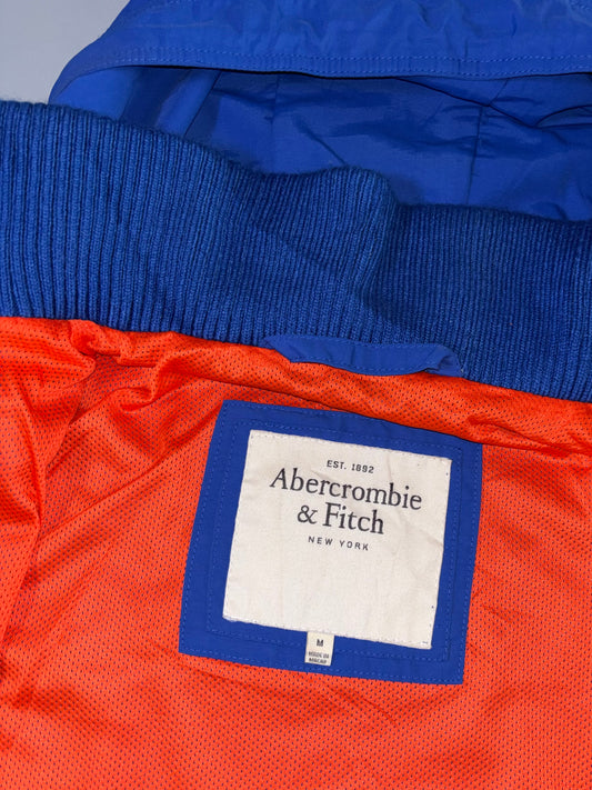 Abercrombie & Fitch Blue Hooded Jacket (M)