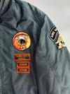 Harley-Davidson | Black Patched Biker Bomber Jacket (XXL)