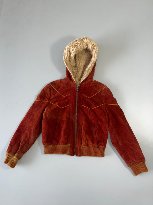 ZSuper Premium Original Sued Leather Jacket (XS/S)