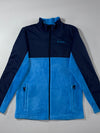 Columbia Navy Blue Colorblock Fleece Jacket (S/M)