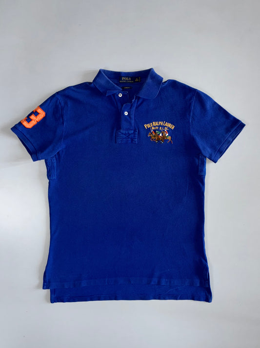 Polo Ralph Lauren | “No. 67 R.L.P.C.” Custom Fit Polo | Royal Blue (L)