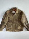 d’nu deNoive Distressed Leather Jacket (L/XL)