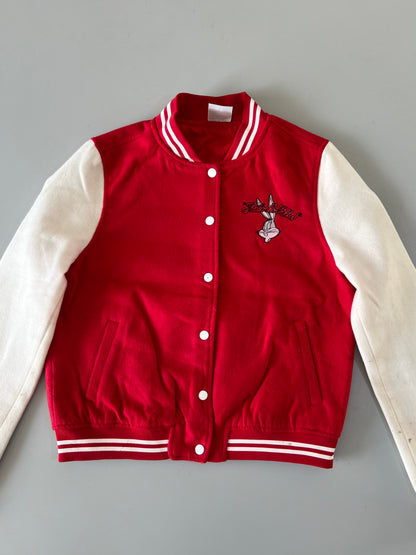 !                                                                                                           Looney Tunes Original Varsity Jacket (XS/S)
