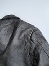 First Gear Original Genuine Leather Vintage Biker Jacket (M)