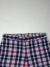 Vintage Gap Navy Red Plaid Chino Shorts (W:32) (L:17)
