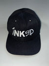 Vintage Nebelkind Black INKD Embroidered Snapback Cap (Adjustable)