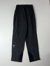 Vintage Lafuma Black Nylon Belted Outdoor Trousers (W:28) (L:42)