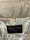 Vintage New Win Cream Leather Utility Jacket Women’s (XS)