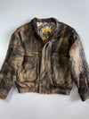 The Pierce Arow Premium Original Leather Oversized Jacket  (2XL)