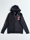 NBA Miami Heat Black Logo Zip Up Hoodie (M)