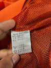 New Balance Orange Ripstop Half-Zip Vest – Grey Panels (XXS)