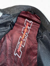 FLM Racing Technology Cordura Softshell Motorcycle Jacket – Black / Grey Padded (L)