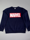 Marvel Box Logo Navy Sweatshirt (L)