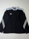 Adidas 3-Stripes Performance Track Jacket – Black & Grey (2XL)