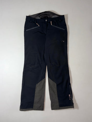Vintage Mammut Black Grey Softshell Ski Pants (W:34) (L:42)