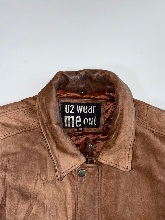 U2 Wear Me Out Premium Original Leather Jacket (M/L)