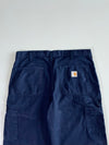 Carhartt FR Navy Reflective Work Pants (W:35|L:44)