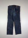 Vanucci Racing Pants Blue Black knee padded (W:38) (L:41)