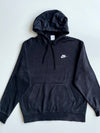 Nike Black Essential Swoosh Hoodie – Size (L)