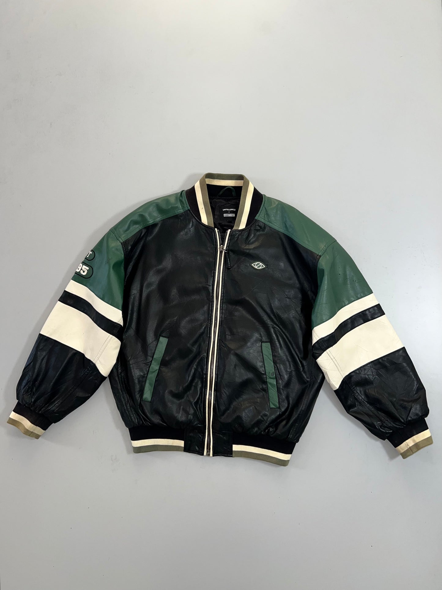 ZSuper Premium Leather Jacket (lil defects) (M/L)