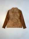 Super Premium Original Leather Jacket (Woollen sleeve)(S)