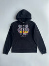 Kenzo Paris Tiger Embroidered Black Hoodie (M)