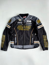 Vintage Simpson Race Products “The Winning Edge” Moto Mesh Jacket w/ Detachable Arm (M)
