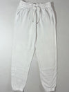 Vintage Gap White Fleece Jogger Sweatpants (W:28) (L:38)