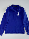 Polo Ralph Lauren Big Pony Long-Sleeve Polo Shirt – Royal Blue, Size (XS/S)